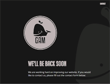 Tablet Screenshot of gamcreative.com